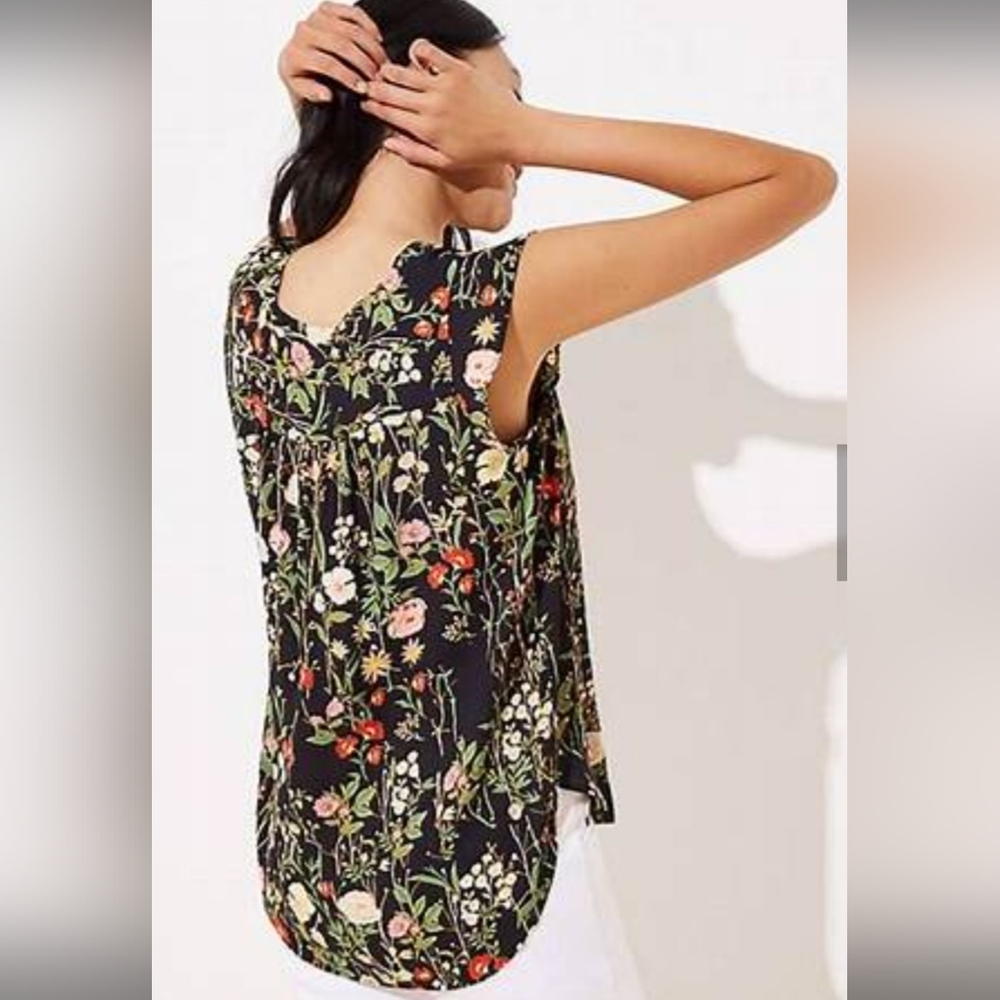 Loft Floral Blouse